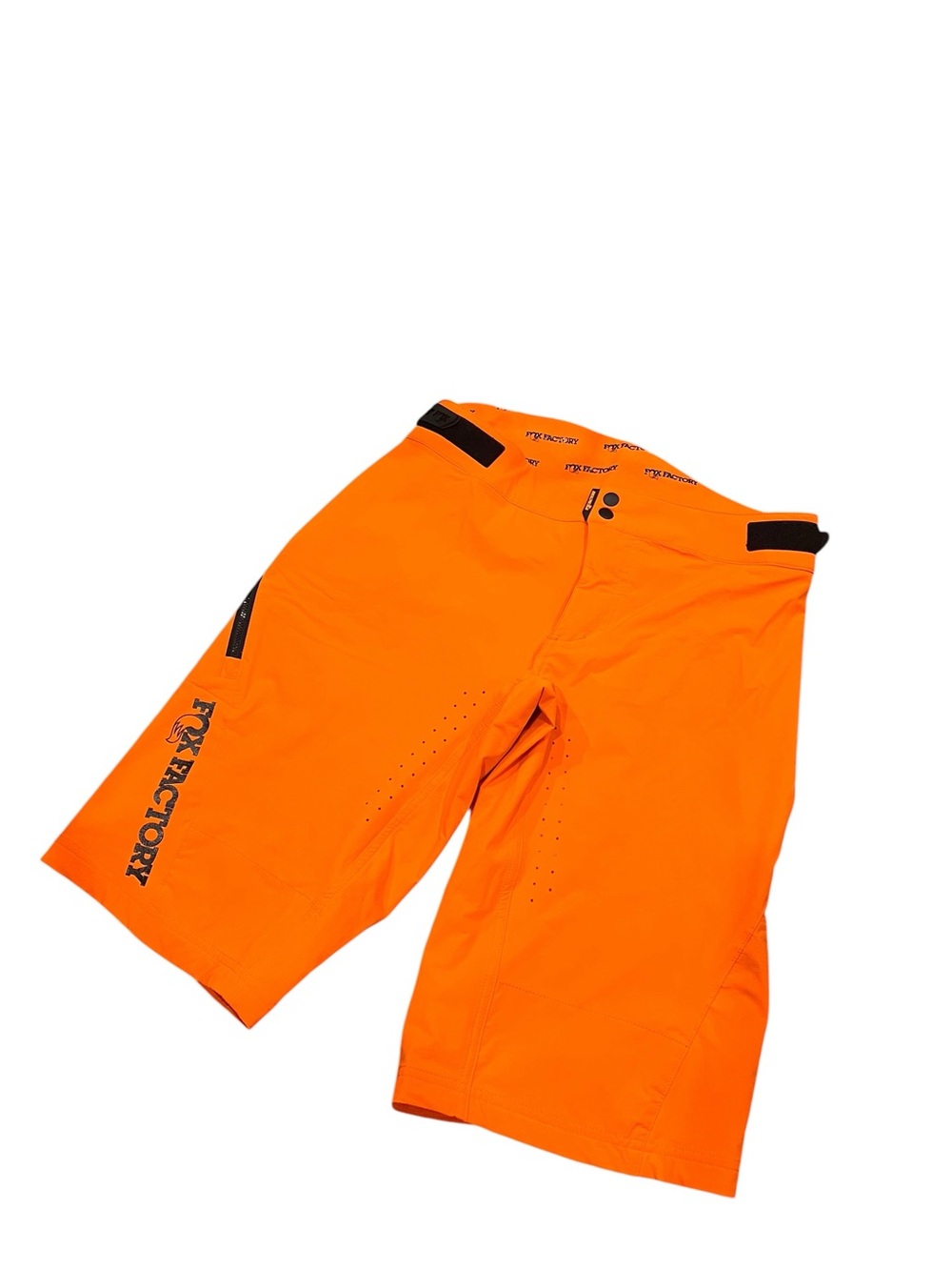 Fox Men’s Athletic Shorts - Bright Orange with Black Accents
